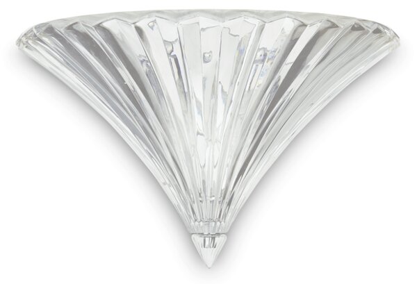 Nástěnné svítidlo Ideal lux 087368 SANTA AP1 BIG trasparente 1xE14 40W