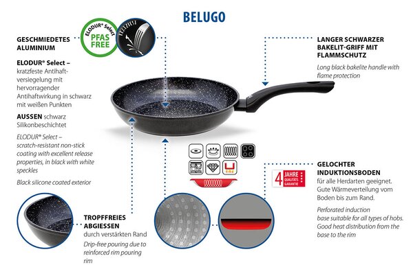 Belugo Pánev Ø 20 + 28 cm ELO 59129