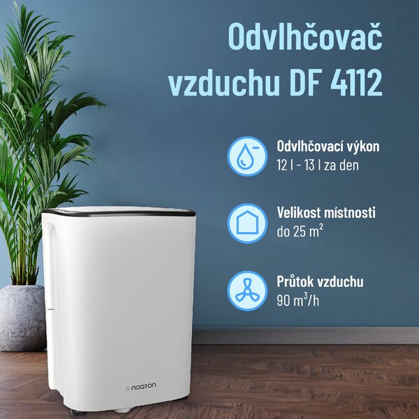 Noaton DF 4112, odvlhčovač vzduchu (Použitý, Záruka 21 měsíců)
