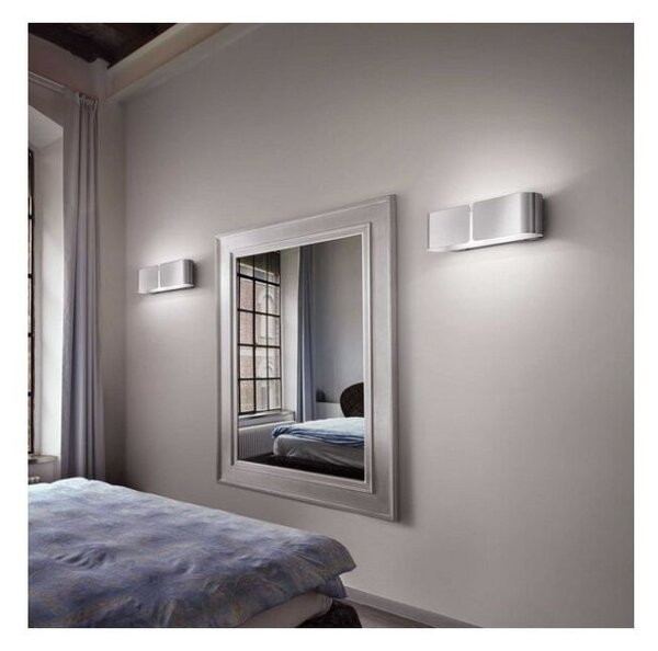 Nástěnné svítidlo Ideal lux 187365 CLIP AP2 SMALL CORTEN 2xE27 60W