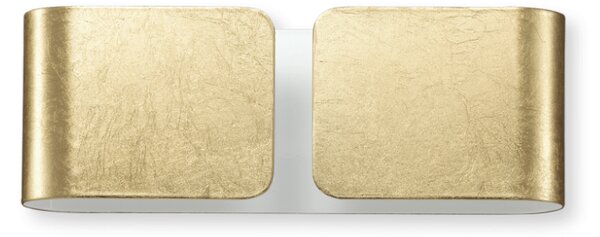 Nástěnné svítidlo Ideal lux 091129 CLIP AP2 MINI ORO 2xG9 40W