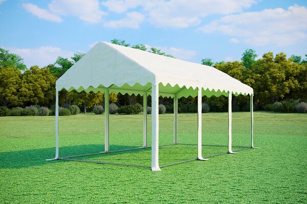 Párty stan 3x6 m PREMIUM - ohnivzdorný barva Modro-bílá