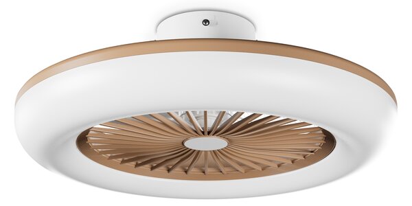 Noaton 11055G (2024) Callisto, zlatá, stropní ventilátor se světlem