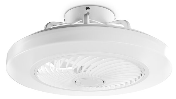 Noaton 12050W (2024) Triton, bílá, stropní ventilátor se světlem