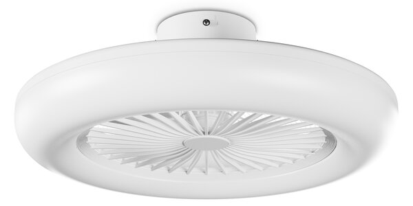 Noaton 11055W Callisto, bílá, stropní ventilátor se světlem
