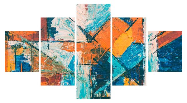 Obraz - Abstrakce (125x70 cm)