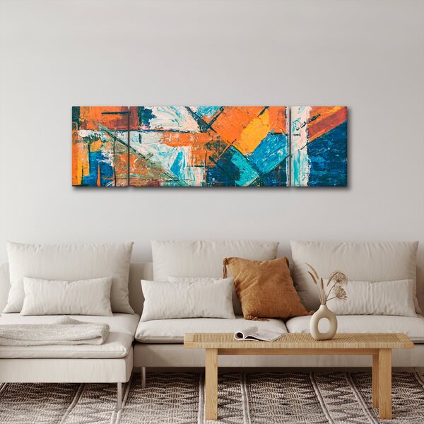 Obraz - Abstrakce (170x50 cm)