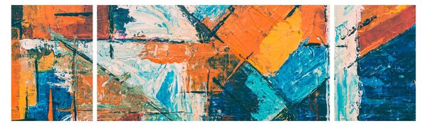 Obraz - Abstrakce (170x50 cm)