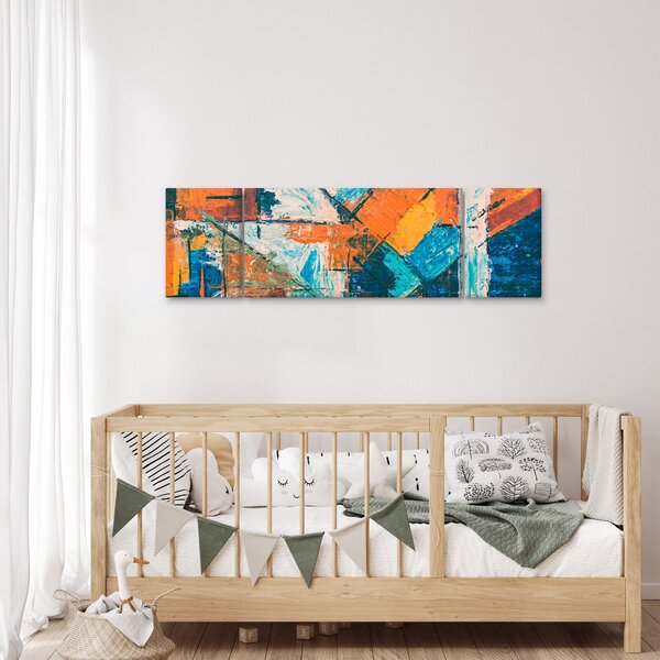 Obraz - Abstrakce (170x50 cm)