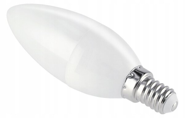 LED žárovka C37 - E14 - 10W - 830 lm - teplá bílá MILIO