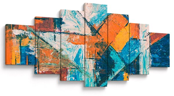 Obraz - Abstrakce (210x100 cm)