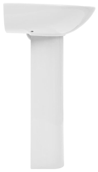 Volně stojící umyvadlo podstavec keramické bílé 520x440x190 mm 142999