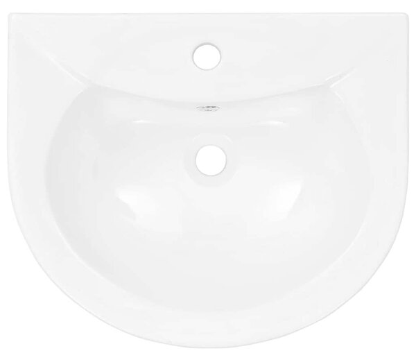 Volně stojící umyvadlo podstavec keramické bílé 520x440x190 mm 142999