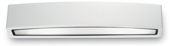 Exteriérové ​​nástěnné svítidlo Ideal lux 100364 ANDROMEDA AP2 BIANCO 2xE27 60W IP54