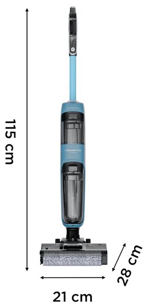 X-Clean 2 Wet & Dry Víceúčelový vysavač, modrý/černý ROWENTA GZ2271E0