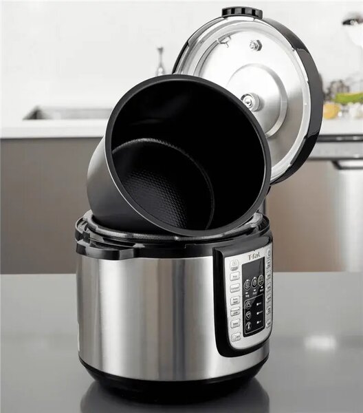 One Pot Multifunkční elektrický hrnec, nerezový/černý TEFAL CY505EE0