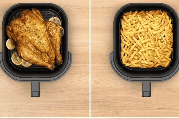 Easy Fry Infrared Horkovzdušná fritéza 7 l, tmavě šedá TEFAL EY832HE0