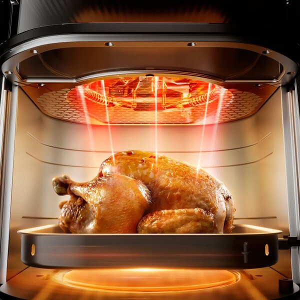 Easy Fry Infrared Horkovzdušná fritéza 7 l, tmavě šedá TEFAL EY832HE0