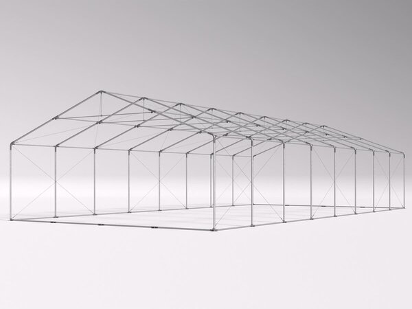 Párty stan 8x16m Max+ 2,6m - ohnivzdorný barva Bílá