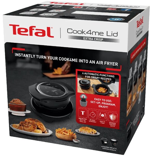 Extra Crisp Lid Horkovzdušná fritéza - příslušenství k hrnci Cook4me+ TEFAL EY150830