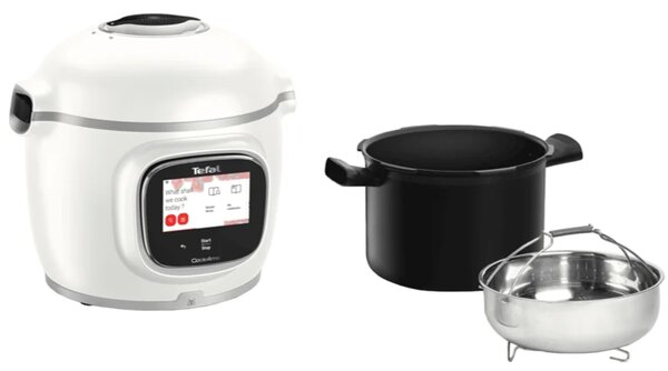 Cook4me+ Touch Pro Multifunkční elektrický tlakový hrnec, bílý TEFAL CY9441F2