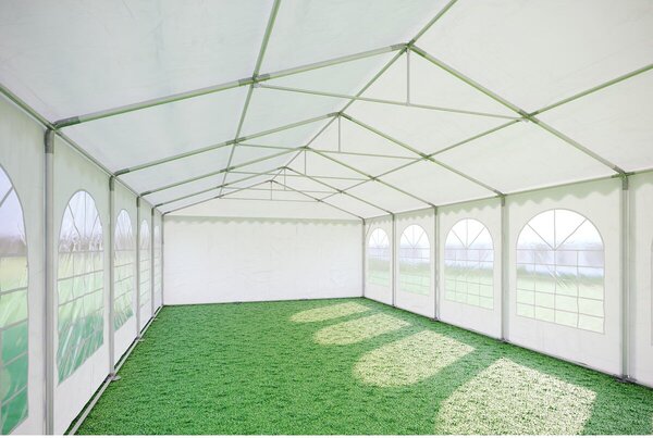Párty stan 6x12m Max+ 2,6m - ohnivzdorný barva Bílá