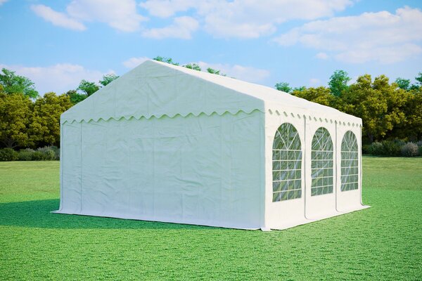 Párty stan 6x6m Max+ 2,6m - ohnivzdorný barva Bílá