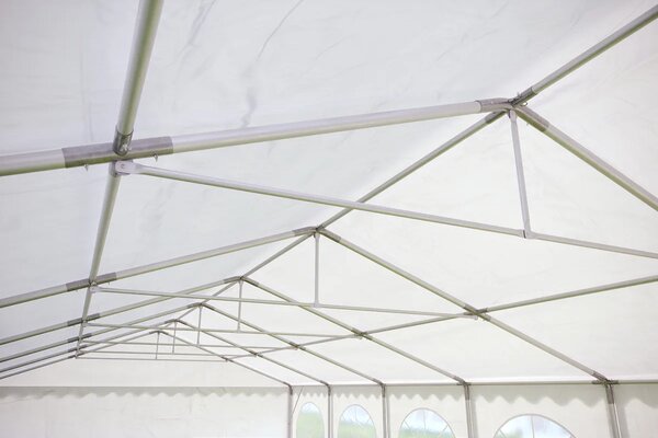 Párty stan 6x6m Max+ 2,6m - ohnivzdorný barva Bílá