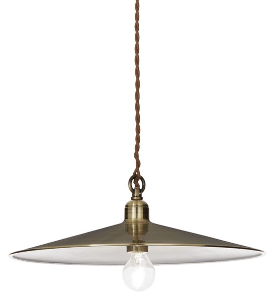 Závěsné svítidlo Ideal lux 112701 CANTINA SP1 BRUNITO 1xE27 60W leštěný