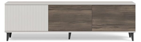 HALMAR TV stolek Random 180 cm kašmír/ořech