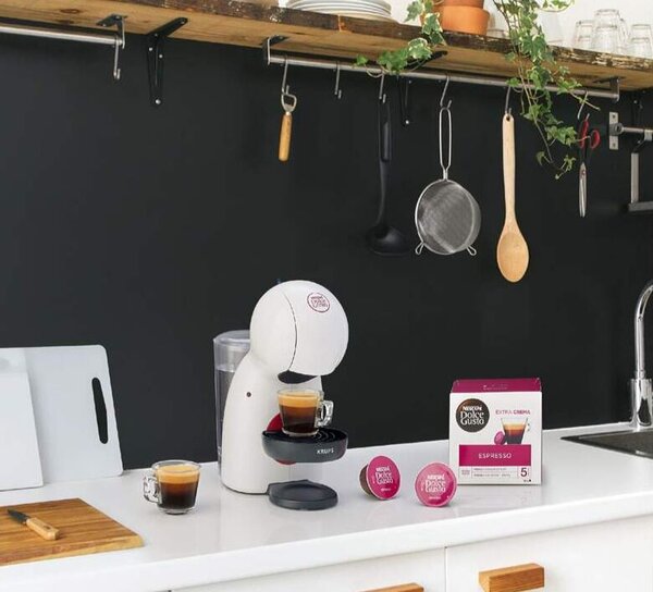 Nescafé Dolce Gusto Piccolo XS Kapslový kávovar, bílý KRUPS KP1A3110