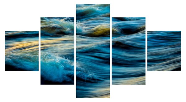 Obraz - Vlny (125x70 cm)