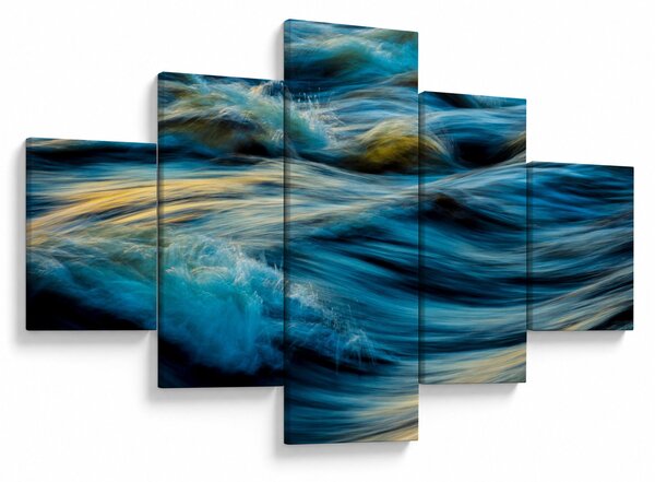 Obraz - Vlny (125x70 cm)