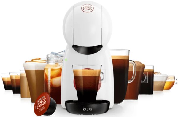 Nescafé Dolce Gusto Piccolo XS Kapslový kávovar, bílý KRUPS KP1A3110
