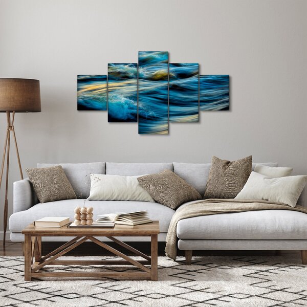 Obraz - Vlny (125x70 cm)