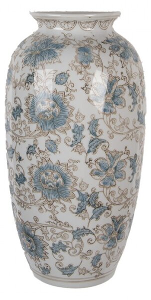 Keramická váza v čínském stylu Jingdezhen – 19x10x38 cm