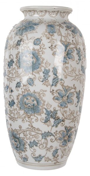 Keramická váza v čínském stylu Jingdezhen – 19x10x38 cm