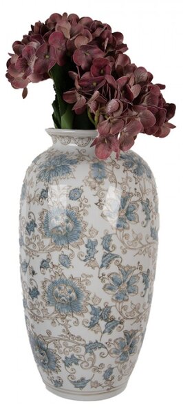 Keramická váza v čínském stylu Jingdezhen – 19x10x38 cm