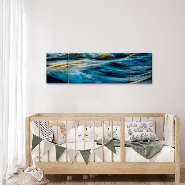 Obraz - Vlny (170x50 cm)