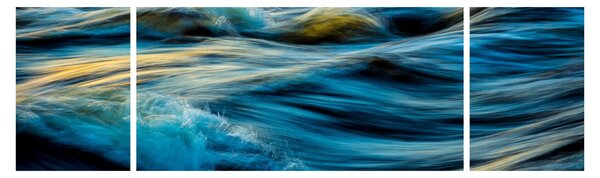 Obraz - Vlny (170x50 cm)