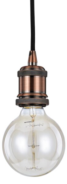 Závěsné svítidlo Ideal lux 122106 FRIDA SP1 RAME ANTICO 1xE27 60W antická měď