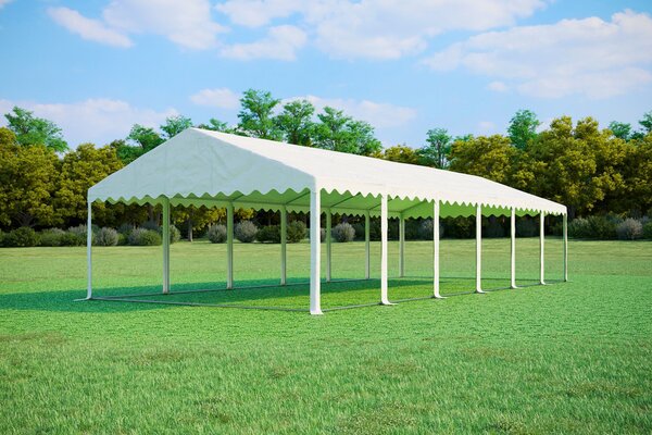 Párty stan 5x12 m PREMIUM - ohnivzdorný barva Bílá