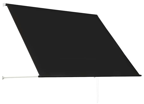 Zatahovací markýza antracitová 200 x 150 cm 143759