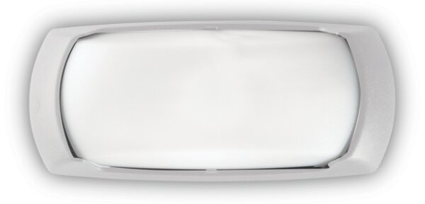 Exteriérové ​​nástěnné svítidlo Ideal lux 123776 France-2 AP1 BIANCO 1xE27 23W IP66