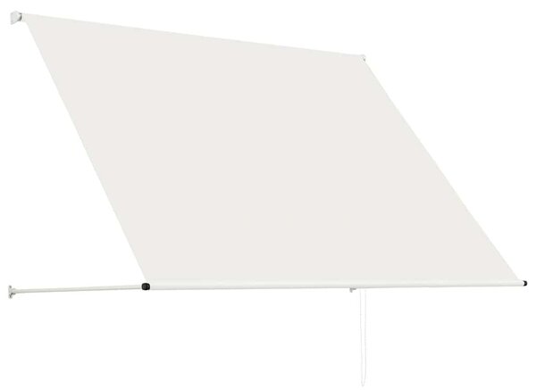 Zatahovací markýza krémová 200 x 150 cm 143765