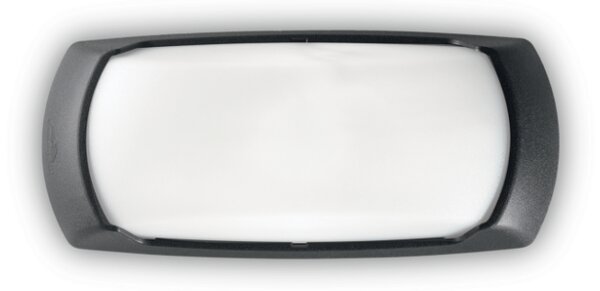 Exteriérové ​​nástěnné svítidlo Ideal lux 123783 France-2 AP1 NERO 1xE27 23W IP66
