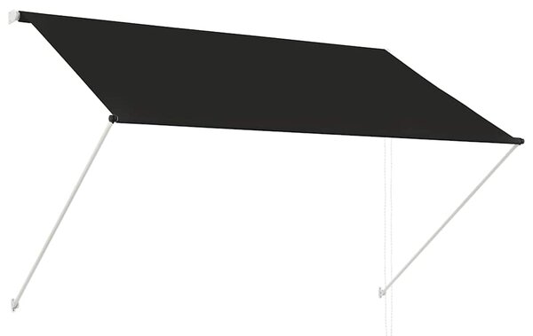 Zatahovací markýza antracitová 200 x 150 cm 143759