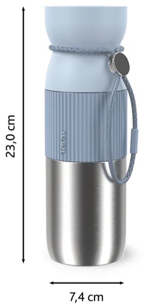 BeYou Cup Cestovní termoláhev, 0,5 l, modrý TEFAL N2192210