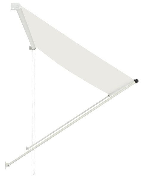 Zatahovací markýza krémová 200 x 150 cm 143765