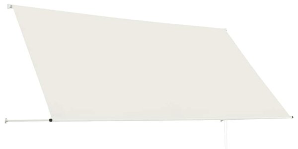 Zatahovací markýza krémová 300 x 150 cm 143767